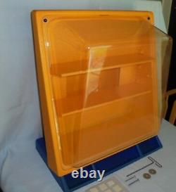 Burger King Restaurant Plastic Kids Toy Store Display Case Plexiglas Cover