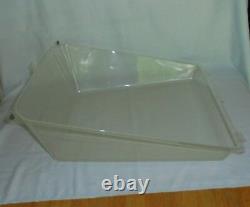 Burger King Restaurant Plastic Kids Toy Store Display Case Plexiglas Cover