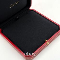 CARTIER Necklace Pendant Jewelry STORAGE DISPLAY CASE RED 100% Authentic