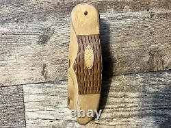 CASE Knife Store Display Wooden Hand Carved