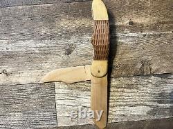 CASE Knife Store Display Wooden Hand Carved