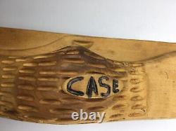 CASE Knife Store Display Wooden Hand-Carved Knife Check my price