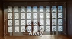 CUSTOMIZE Crystal Acrylic Wall/Table Banknote Bundle Strap Display Storage Case
