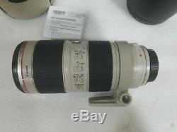 Canon EF70-200mm f/2.8l IS II 2 USM Camera Lens withSoft Cover Case Store Display
