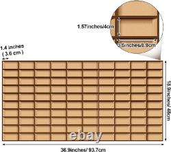 Car Display Case 2 Pcs 110+ Matchbox Model 1/64 Diecast Wheels Wood Hot Toy Rack