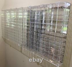 Car Display Case Acrylic 144 Pcs Side Angle Mirrored Model 1/64 Diecast Cabinet