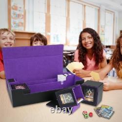 Card Deck for Commander, Large 6 in 1 Card Storage Display Case with 5PCS TCG