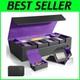 Card Storage Display Case for MTG, 2400+ Cards, Black&Purple