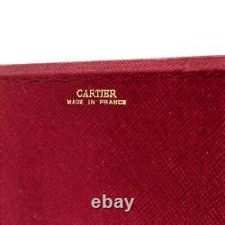 Cartier Authentic Jewelry Presentation Box Display Case Ring Rare #d50
