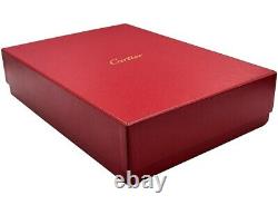 Cartier Jewelry Necklace Display Storage Case Box Authentic Diamonds #bn