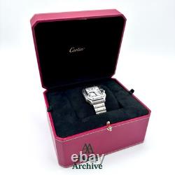 Cartier Watch Box Case Jewelry Storage Display Empty Box Santos Dumont Tank