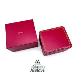 Cartier Watch Box Case Jewelry Storage Display Empty Box Santos Dumont Tank