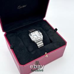 Cartier Watch Box Case Jewelry Storage Display Empty Box Santos Dumont Tank