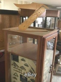 Case Knife Display (floor)with Display Boards (No Knives) & Storage! LOW PRICE