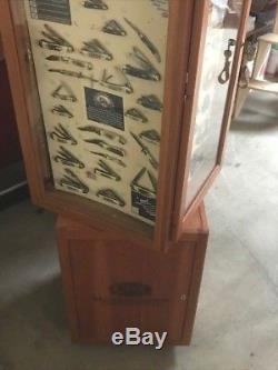 Case Knife Display (floor)with Display Boards (No Knives) & Storage! LOW PRICE