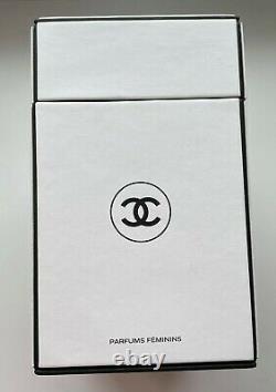 Chanel Display Store Box Case Set With Flask White Vip Gift