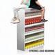 Cigarette Retail Showcase Rack Aluminium Cigarette Display Cabinet for 360 Packs