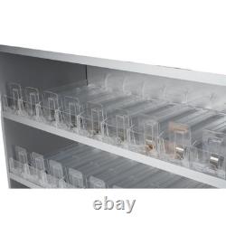 Cigarette Retail Showcase Rack Aluminium Cigarette Display Cabinet for 360 Packs