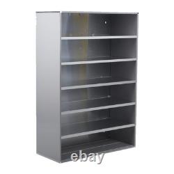 Cigarettes Retail Display Rack Aluminium Cigarettes Cabinet 6 Layers 10 Brackets