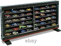 Classic Display Case Storage Organizer 50 Hot Wheels Toy Car Stand Alone Rack