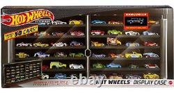 Classic Display Case Storage Organizer 50 Hot Wheels Toy Car Stand Alone Rack