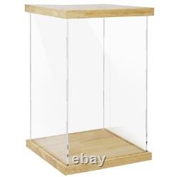 Clear Acrylic Display Case for Trophy, Collectibles, Assemble Cube Display Bo