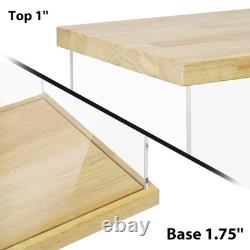 Clear Acrylic Display Case for Trophy, Collectibles, Assemble Cube Display Bo