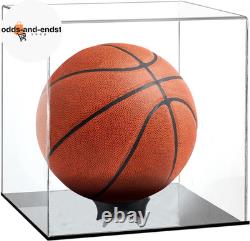 Clear Basketball Display Case Acrylic Box Football Basketball Storage Collectibl