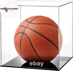 Clear Basketball Display Case Acrylic Box Football Basketball Storage Collectibl