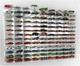 Clear Display Case Wall Cabinet for 164 Hot Wheels Scale Matchbox Hot Toy Cars