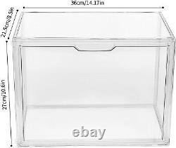 Clear Handbag Storage Organizers for Closet 9 Pack Plastic Acrylic Display Case