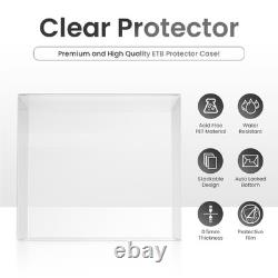 Clear Plastic Protector for Pokemon ETB Box 0.5mm Display Case Storage 1-80 Pack
