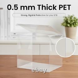 Clear Plastic Protector for Pokemon ETB Box 0.5mm Display Case Storage 1-80 Pack