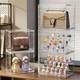 Clear Stackable Display Case Dustproof Acrylic Magnetic Door Storage Box
