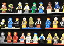 Collectibles Display Case Keys Matchbooks Minifigures Cherry Rack Wood Cabinet