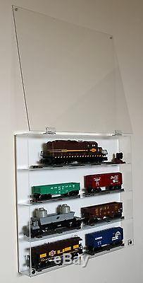 Collectors Showcase Premium Display Case for Lionel Model Trains T3MS