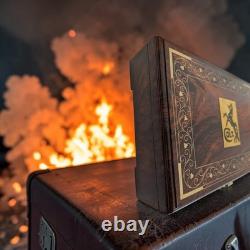 Colt Model 1911 Wood Presentation Case Pistol Display Box -Velvet Lined, 02