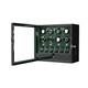 Compact Automatic 8 Watch Winder with 6 Extra Watches Display Storage Box Case