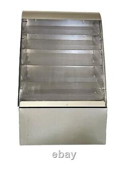 Cookie Display Case With Bottom Storage 23.5 Tall 20 Deep 15.5 Wide 5 Racks