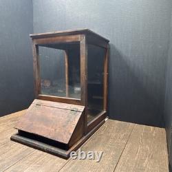 Country Store Display Show Case Counter Chip Display Case