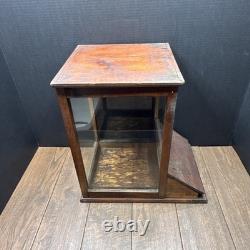 Country Store Display Show Case Counter Chip Display Case