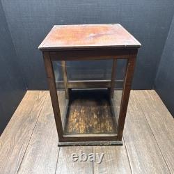 Country Store Display Show Case Counter Chip Display Case