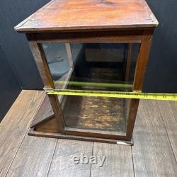 Country Store Display Show Case Counter Chip Display Case