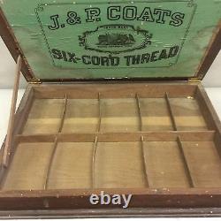 Country Store J&P Coats Spool Display 21.75x16.25