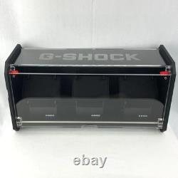Customized G-SHOCK Premium Metal Display Case 3-Slot Watch Storage Box Customized G-SHOCK Premium Metal Display Case 3-Slot Watch Storage Box