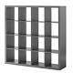 DISPLAY SHELVES CASE Books Records 16-Cube Storage Organizer Various Colors