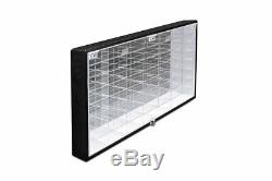 Diecast Display Case Storage Cabinet Shelf Wall Mount Rack 56 Hot Wheels Black