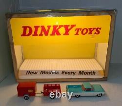 Dinky Toys Vintage Lighted Display Case / Store Display