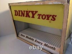 Dinky Toys Vintage Lighted Display Case / Store Display