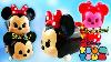 Disney Minnie Mouse Tsum Tsum Stack N Display Set Collection And Storage Case